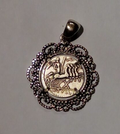 Colgante copia moneda romana - Imagen 3