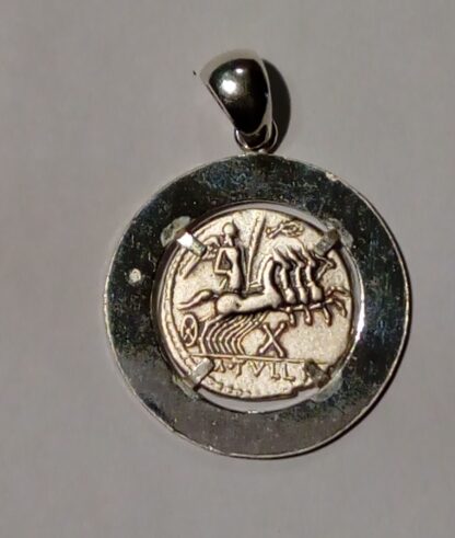 Colgante copia moneda romana - Imagen 2