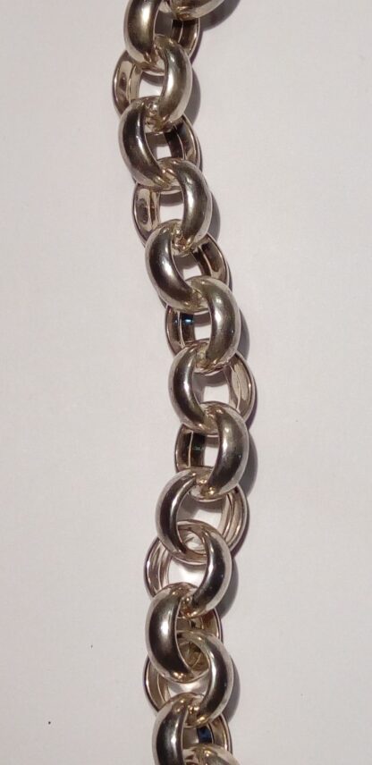 Pulsera plata de ley