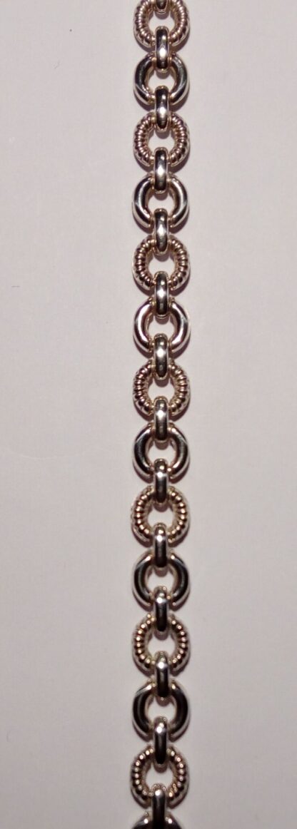 Pulsera plata de ley