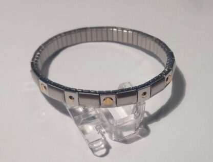 Pulsera de acero extensible