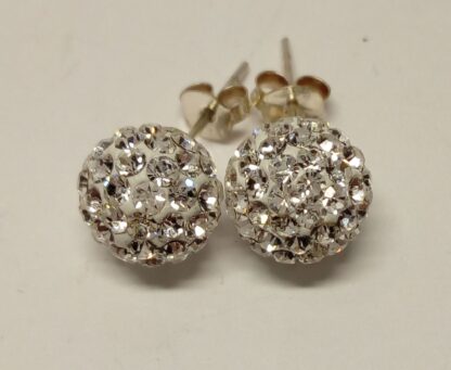 Pendientes plata de ley y zirconita