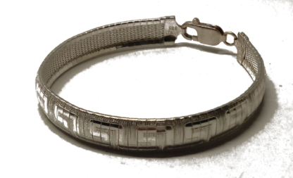 Pulsera plata de ley