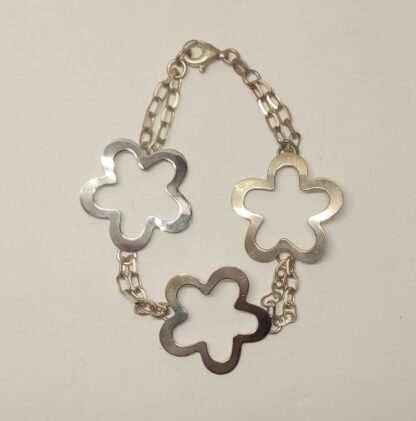 Pulsera plata de ley