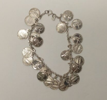 Pulsera plata de ley