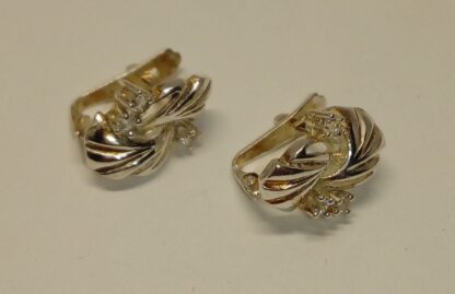 Pendientes en plata de ley y zirconita - Imagen 2