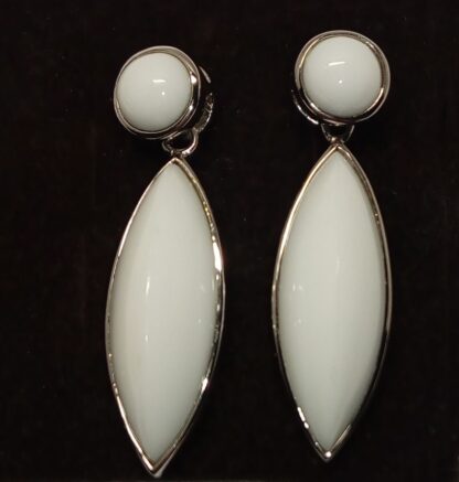 Pendientes en plata de ley