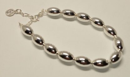 Pulsera plata de ley - Imagen 2